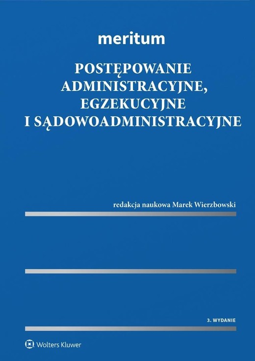 okładka Meritum. Postępowanie administracyjne, egzekucyjne książka | Marek Wierzbowski