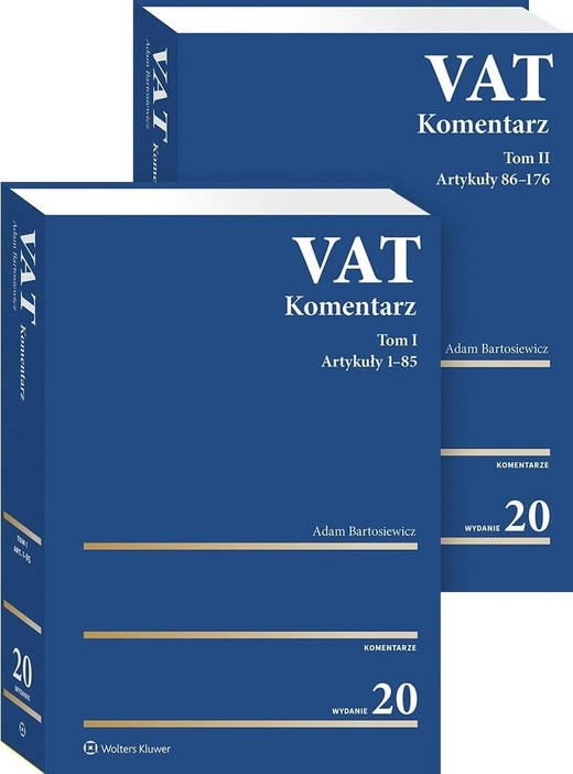 okładka VAT. Komentarz 2026 T.1-2 w.20 książka | Adam Bartosiewicz