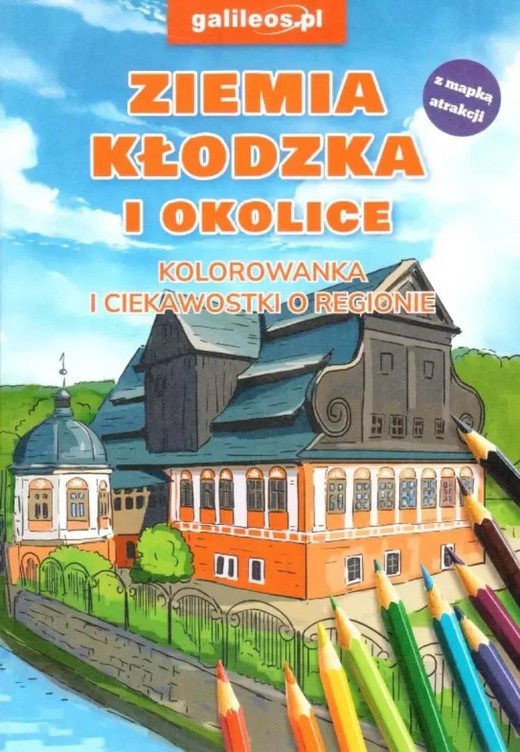 okładka Kolorowanka - Ziemia Kłodzka i okolice książka | Praca Zbiorowa