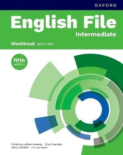 okładka English File 5E Intermediate WB with Key książka | Praca Zbiorowa