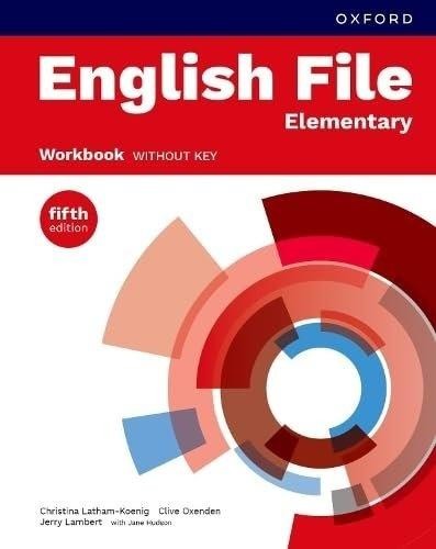 okładka English File 5E Elementary WB książka | Praca Zbiorowa