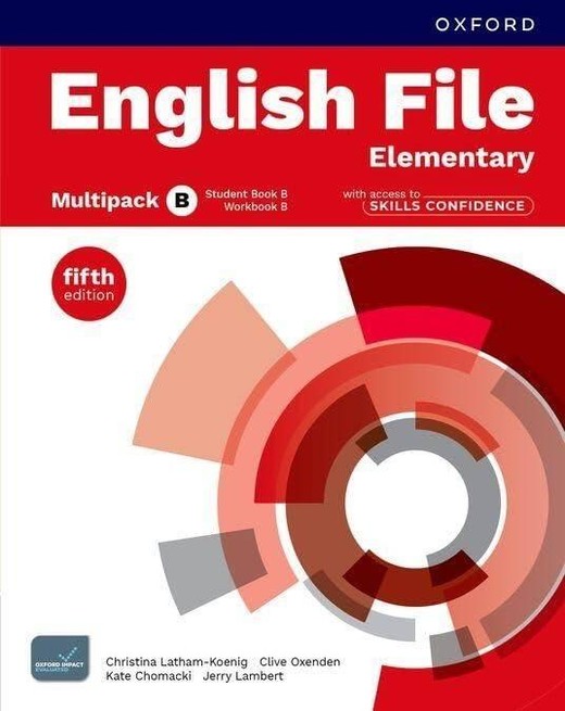 okładka English File 5E Elementary Multipack B with access to Skills Confidence multi-pack B książka | Christina Latham-Koenig, Clive Oxenden, Paul Seli
