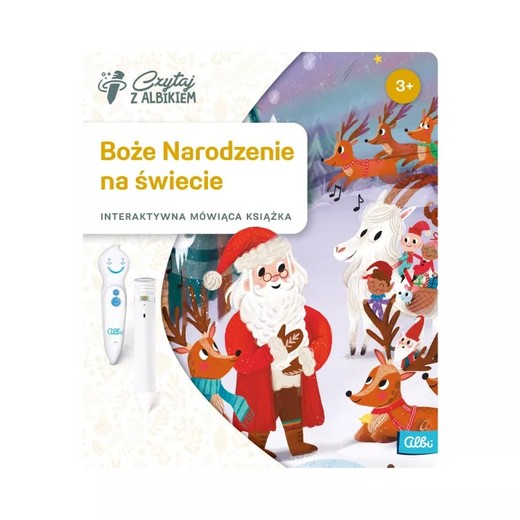 okładka Czytaj z Albikiem. Boże Narodzenie na świecie książka