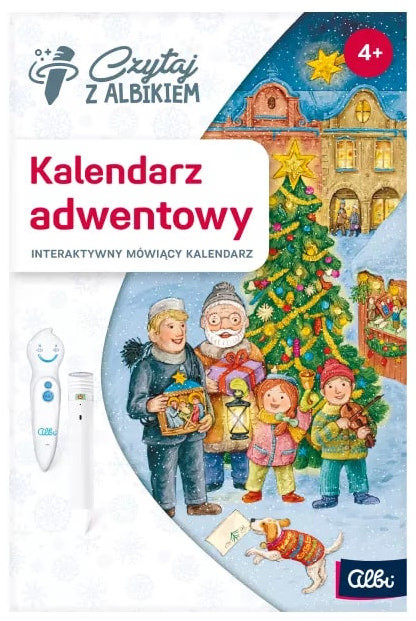 okładka Czytaj z Albikiem. Kalendarz adwentowy książka