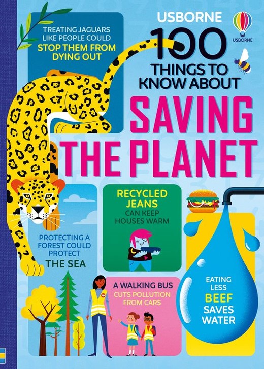 okładka 100 Things to Know About Saving the Planet wer. angielska książka | Opracowanie zbiorowe