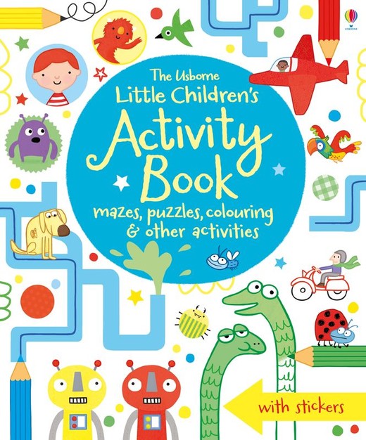 okładka Little Children's Activity Book wer. angielska książka | Lucy Bowman, James MacLaine
