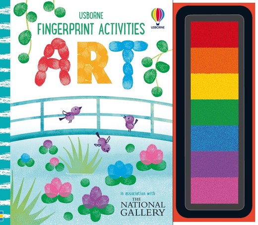 okładka Fingerprint Activities. Art wer. angielska książka | Candice Whatmore, Rosie Dickins