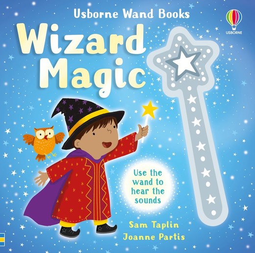 okładka Wizard Magic. Wand Books wer. angielska książka | Joanne Partis, Sam Taplin