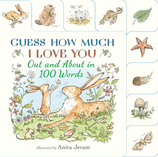 okładka Guess How Much I Love You. Out and About in 100 Words książka | Anita Jeram, Guess HowMuchILoveYou