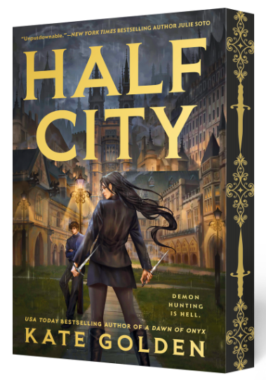 okładka Half City książka | Kate Golden