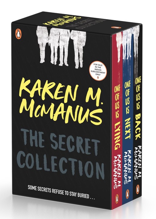 okładka Karen McManus. The Secret Collection. One Of Us Is Lying / One Of Us Is Next / One Of Us Is Back książka | Karen McManus