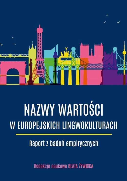 okładka Nazwy wartości w europejskich lingwokulturach książka | Żywicka Beata