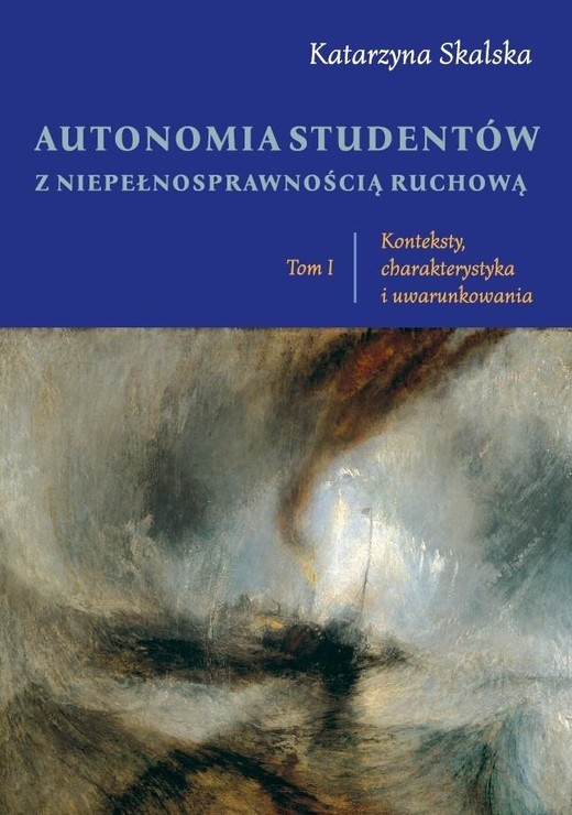 okładka Autonomia studentów z niepełnosprawnością... T.1 książka | Katarzyna Skalska