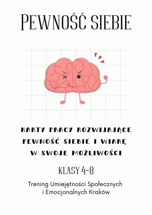 okładka Pewność siebie SP 4-8 KP książka | TUS Kraków
