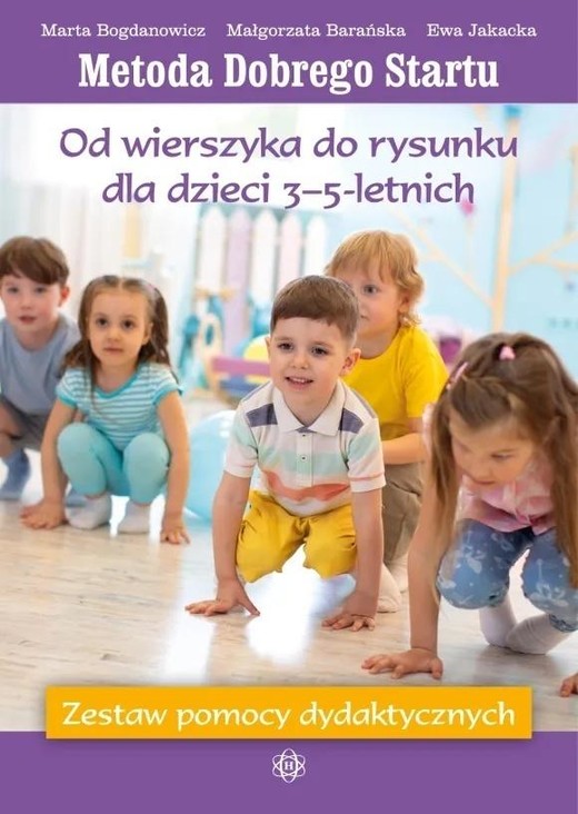 okładka MDS. Od wierszyka do rysunku dla dzieci 3-5... książka | Barańska Małgorzata, Ewa Jakacka, Marta Bogdanowi