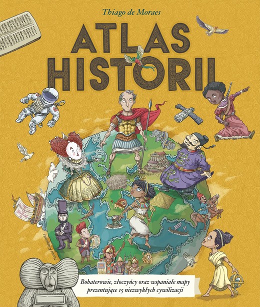 okładka Atlas historii książka | de MoraesThiago