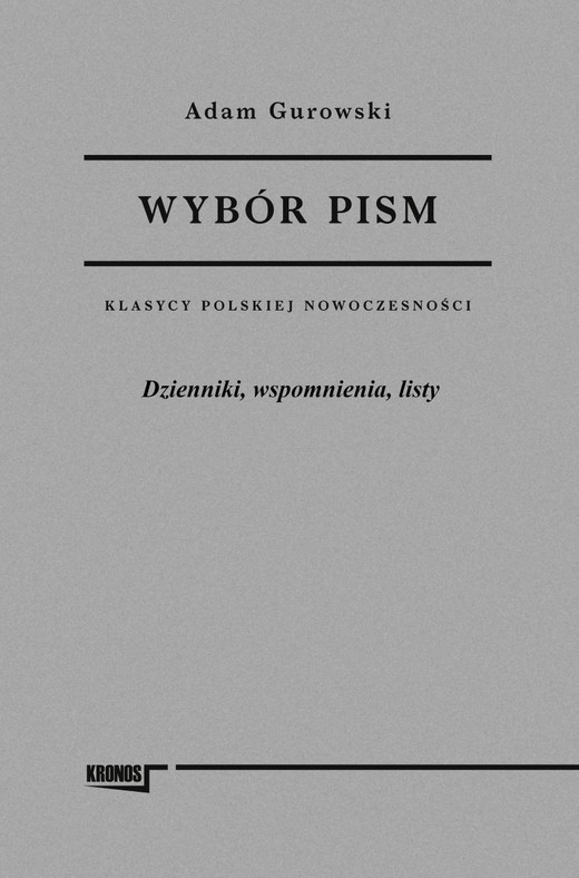okładka WYBÓR PISM Tom III Dzienniki, wspomnienia, listy książka | Adam Gurowski