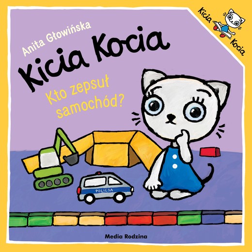 okładka Kicia Kocia. Kto zepsuł samochód? książka | Anita Głowińska