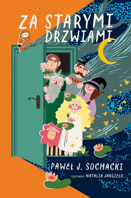 okładka Za starymi drzwiami książka | Paweł J. Sochacki
