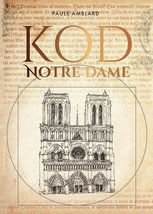 okładka Kod Notre Dame książka | Paule Amblard
