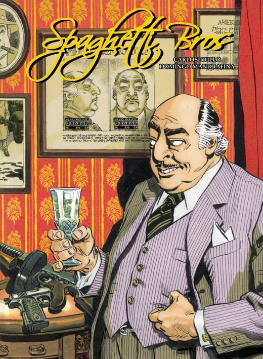 okładka Spaghetti Bros T.4 książka | Carlos Trillo, Mandrafina Domingo