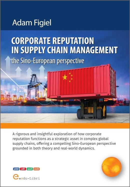 okładka Corporate reputation in supply chain management... książka | Adam Figiel