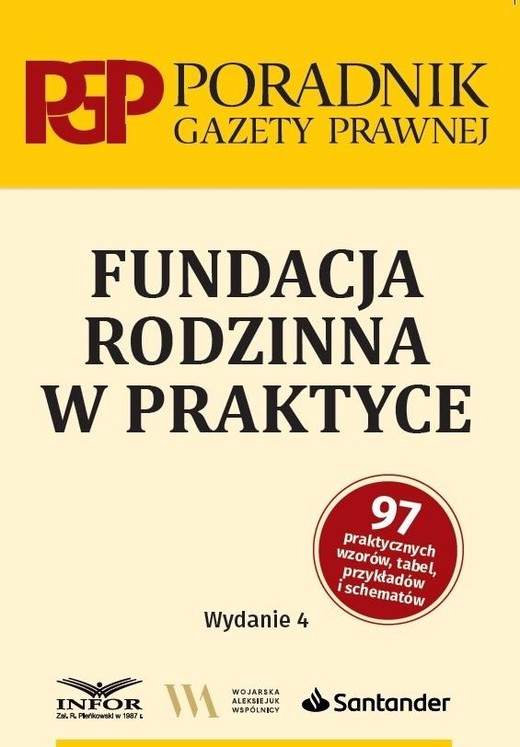 okładka Fundacja rodzinna wyd.4 książka | Praca Zbiorowa