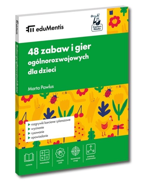 okładka eduMentis. 48 zabaw i gier ogólnorozwojowych dla.. książka | Pawlus Marta