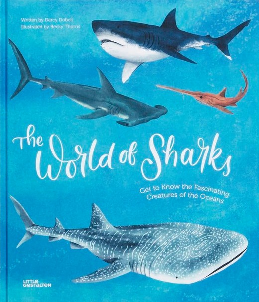 okładka The World of Sharks książka | Becky Thorns, Dobell Darcy
