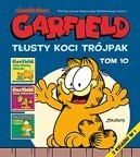okładka Garfield. Tłusty koci trójpak. Tom 10 książka | Opracowanie zbiorowe