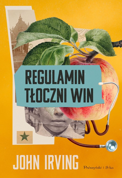 okładka Regulamin tłoczni win książka | John Irving