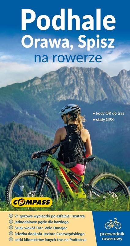 okładka Podhale, Orawa, Spisz na rowerze - przewodnik książka