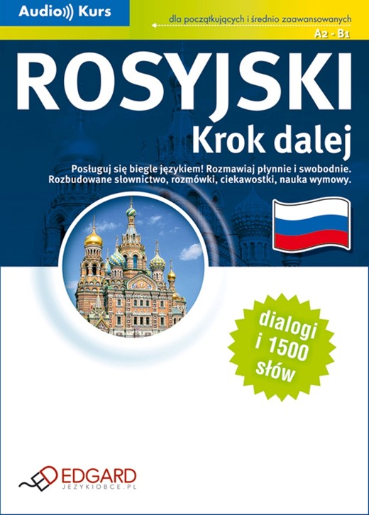okładka Rosyjski. Krok dalej audiobook | MP3 | Autor zbiorowy