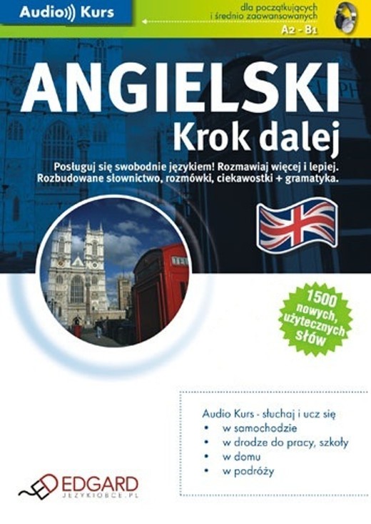 okładka Angielski. Krok dalej audiobook | MP3 | Autor zbiorowy