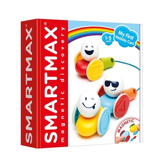 okładka Smart Max My First Wobbly Cars IUVI Games książka