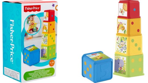 okładka Fisher Price Klocki odkrywcy książka