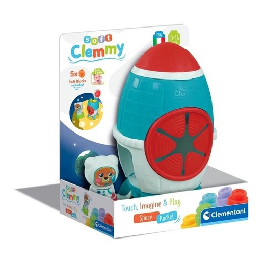 okładka Clemmy Rakieta sensoryczna książka