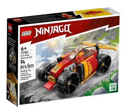 okładka LEGO(R) NINJAGO 71780 Samochód wyścigowy ninja Kai.. książka