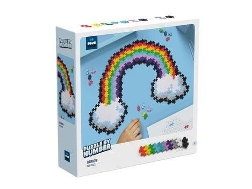 okładka Klocki Plus-Plus Puzzle By Number - Tęcza 500el. książka