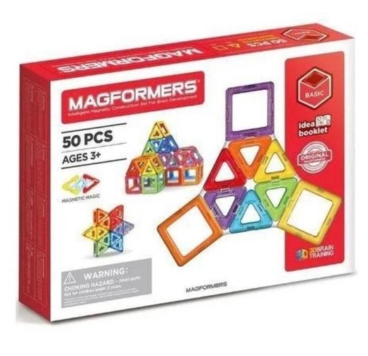 okładka Magformers zestaw 50el książka