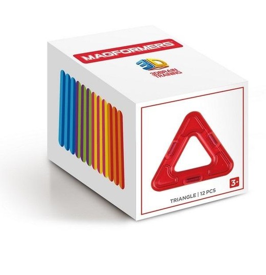 okładka Magformers Trójkąty 12el książka