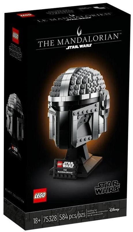 okładka LEGO(R) STAR WARS 75328 Hełm Mandalorianina książka | Star Wars