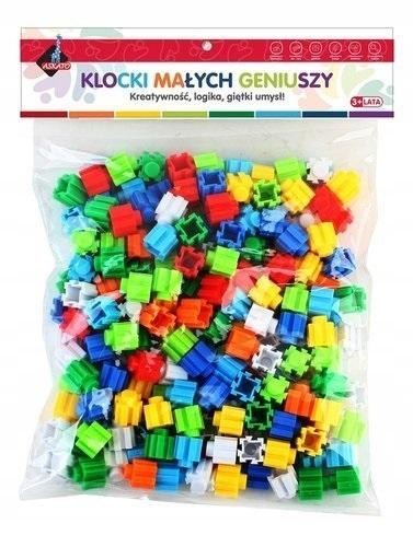 okładka Klocki małych geniuszy 128 elementów książka