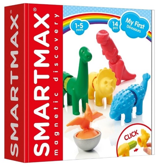 okładka Smart Max My First Dinosaurs IUVI Games książka