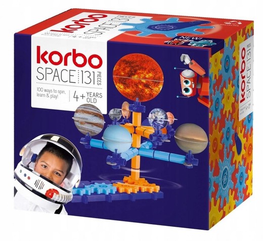 okładka Space klocki 131 el książka