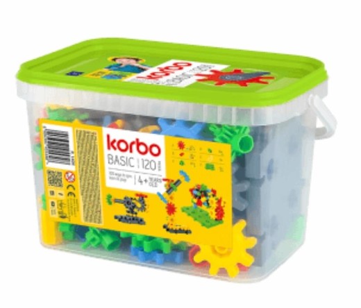 okładka Basic klocki 120 el książka
