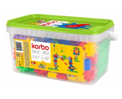 okładka Basic klocki 180 el książka