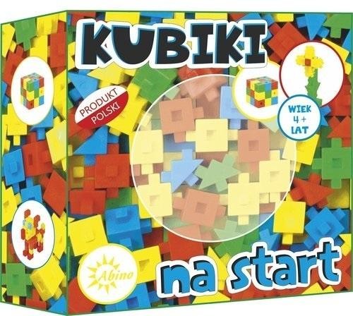 okładka Kubiki Na start 70el ABINO książka
