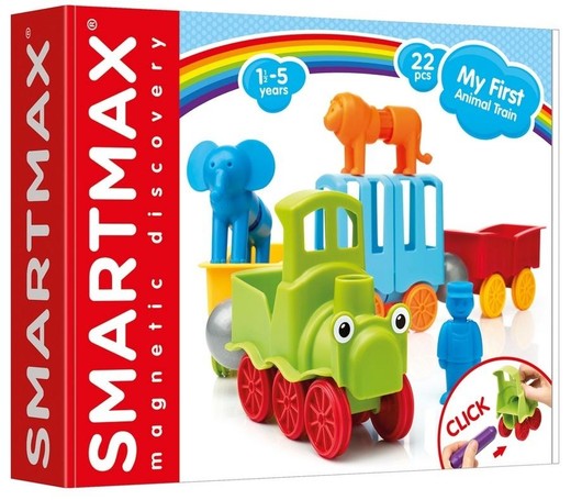okładka Smart Max My First Animal Train IUVI Games książka