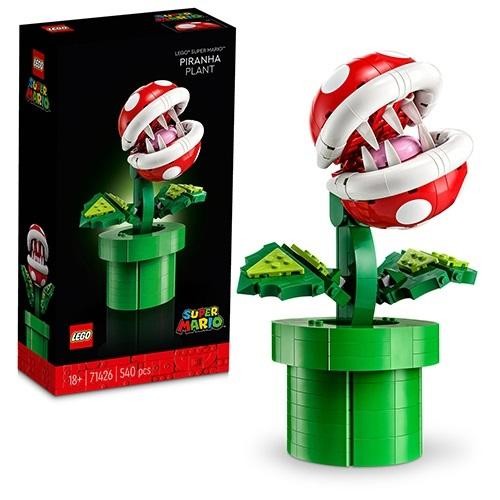 okładka LEGO(R) SUPER MARIO 71426 Kwiatek Pirania książka